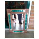 Southwest tile mirror