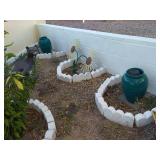 Pots, yard art