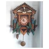 Cuckoo style clock