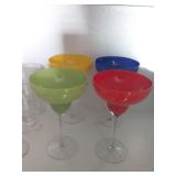 Martini glasses