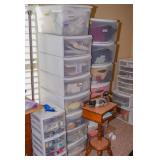 Totes in the craft room