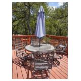 Patio table and chairs