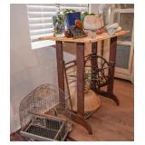 Old Singer sewing machine base