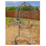 Salterini style hanging peacock chair