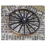 Wooden wagon wheel