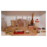 Vintage pharmaceutical supplies