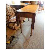 side of dropleaf table