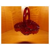 FENTON RED BASKET