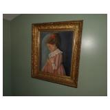 PAINTING IN GOLD FRAME