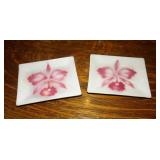 CLOISONNE TRINKET DISHES