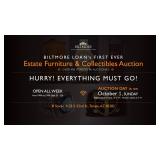 Biltmore Loan Announces First Annual Estate Furniture and Collectibles Auction