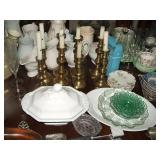 Early Brass Candle Sticks