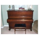 Oak Upright Piano
