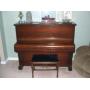 Oak Upright Piano