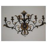 Ornate Brass Candle Holder