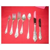 Wallace 119 piece Sir Christopher Sterling Silver Flatware Set