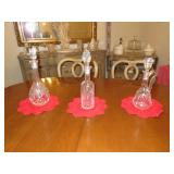 Hand-Cut Crystal Decanters