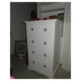 Pair of White Deep Dressers