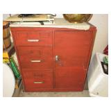 Metal File Cabinet Bench