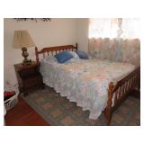 Queen Size Maple Bed