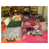 Fishing Tackle Box - There are some fishing poles