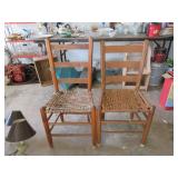Cane Bottom Chairs