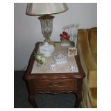 Marble Top Side Table