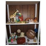 Ceramic Animals - Bookends