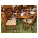 Midcentury Dining Table & 6 Chairs