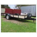 Flat Bed Trailer