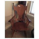 Antique rocking chair 