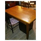 high top table/castors