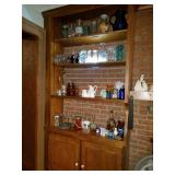 vintage bottles/jars/glass