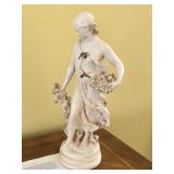 Signed Sculpture by Hippolyte Moreau, 18” high
