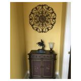 Small Decorative Cabinet, 32.5” H x 30” W x 14” D