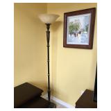 Alabaster Floor Lamp, 74” high