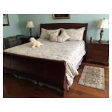 King-Sized Sleigh Bed