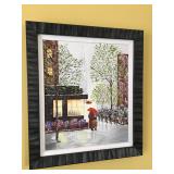 Signed Original Painting by local artist “Michael”, frame measures 19.5” wide x 22” high