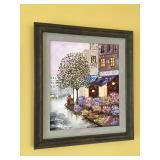 Signed Original Painting by local artist “Michael”, frame measures 20.5” wide x 23” high