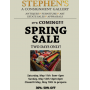  THE SPRING SALE IS HERE! 
