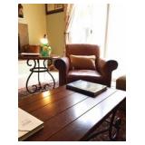 Restoration Hardware Leather Chair