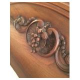 Close Up of Bedroom Suite Carving