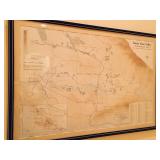 Reproduction New Map of Santa Ynez Valley