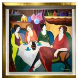 Original Itzchak Tarkay Oil Painting