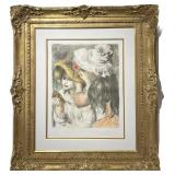Original Pierre-Auguste Renoir Color Lithograph