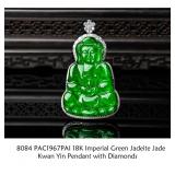 Jadeite Jade Pendant -GIA