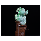 Lot #JD800 Jadeite Jade Carving