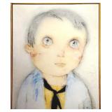 Lot #670  Original Zeng Jianyong Watercolor - The Header No. 74