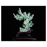 Lot #JD803 Jadeite Jade Bonsai Tree