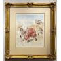 Lot #214 Original Pierre Auguste Renoir Lithograph - Enfants jouant a la balle